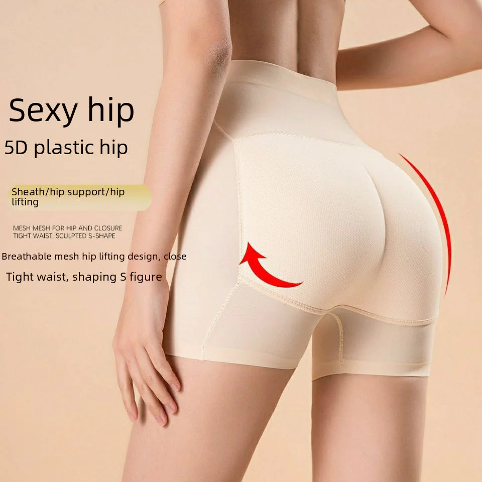 Peach Butt Enhancement Safety Pants – Seamless Hip Lift & Curve Shaping (S–XL, Black & Skin Colors)