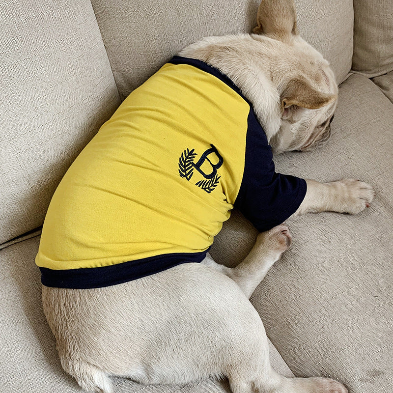 Dog Clothing Short Sleeve Parent-Child Clothing – Matching Stretch Odell Set for Dogs and Their Humans