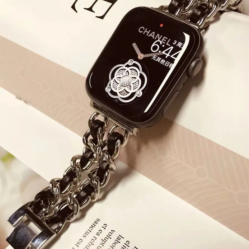 Upgrade Your Apple Watch with Premium Stainless Steel Strap Bands