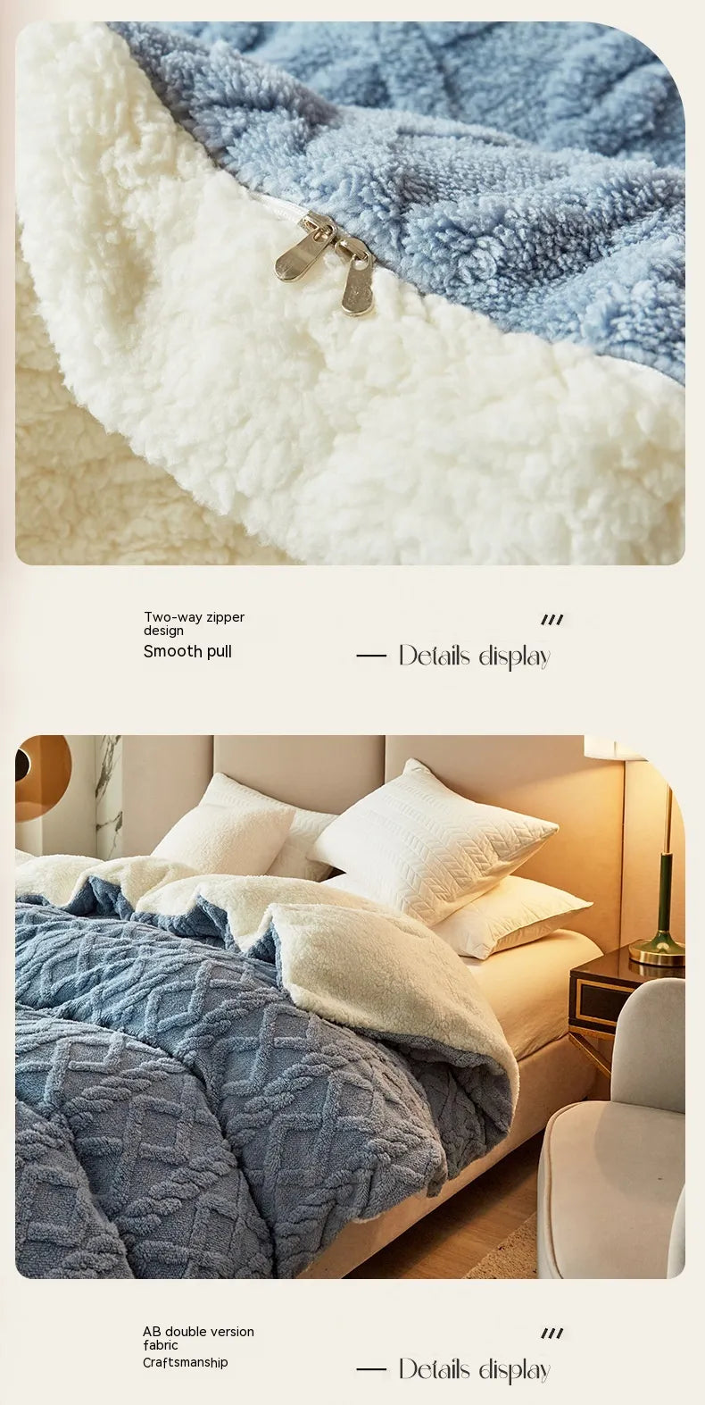 Soft Polyester Blanket – Modern Solid Color Throw (Multiple Sizes & Colors)