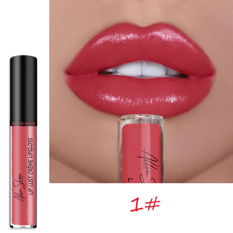 Allen Shaw Cream Lip Glaze – Intense Matte Velvet Color