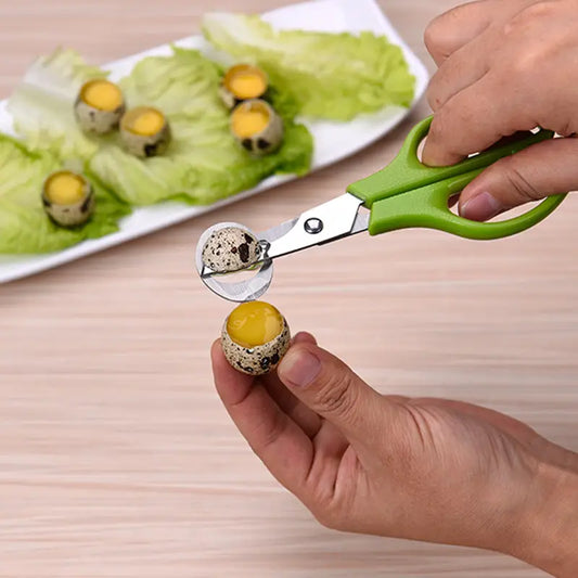 Stainless Steel Quail Egg Scissors – Precision Shell Cutter for Effortless Egg Preparation