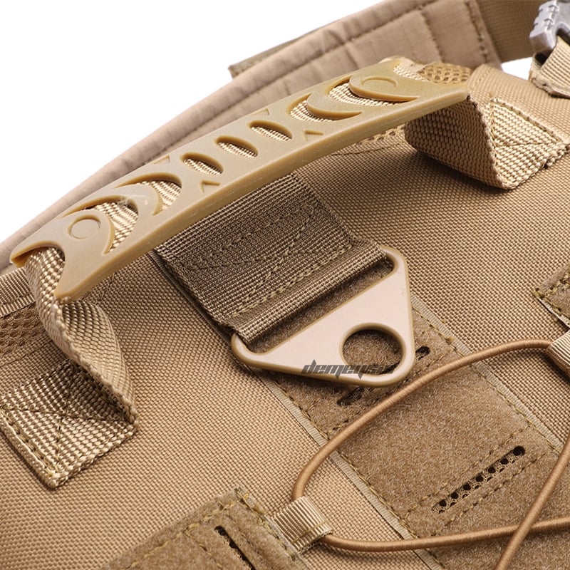 Tactical Dog Vest Harness with MOLLE Pouch and Leash Options – Durable 1000D Nylon Outdoor Gear for Medium to Large Dogs