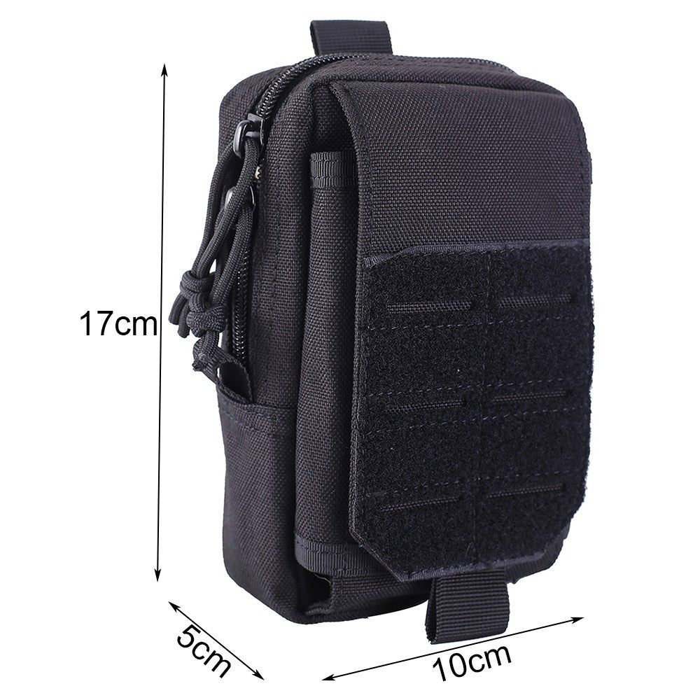 Tactical Dog Vest Harness with MOLLE Pouch and Leash Options – Durable 1000D Nylon Outdoor Gear for Medium to Large Dogs