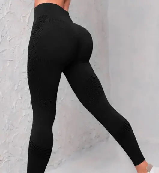 Seamless Yoga Pants – High Waist, Butt Lifting – Women’s Workout Leggings for Yoga, Running &amp; Gym