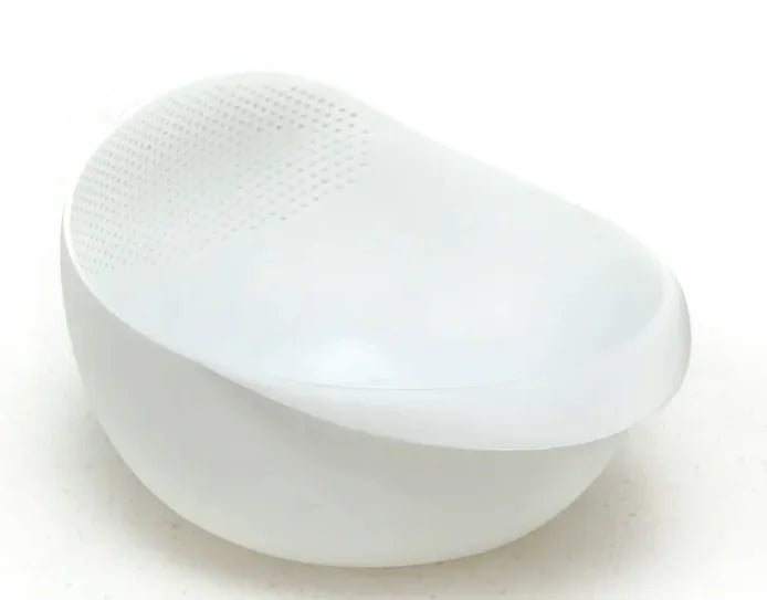 Plastic Fruit and Vegetable Draining Basket – Modern Simplicity Design (Multi-Color Options)
