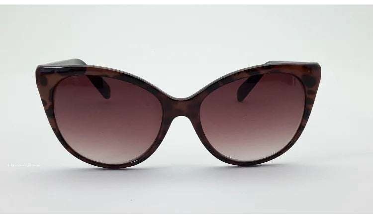 Cat Ear Butterfly Sunglasses – Playful Style with UV Protection (Available in White & Brown)