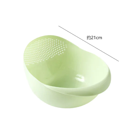Plastic Fruit and Vegetable Draining Basket – Modern Simplicity Design (Multi-Color Options)