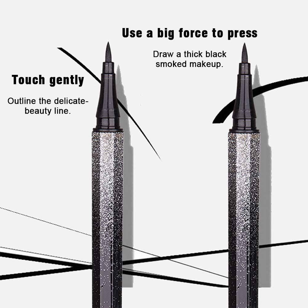 Starry Sky Waterproof Eyeliner – Precision Felt Tip with Long-Lasting, Smudge-Proof Formula (13.6cm / 5.35in)