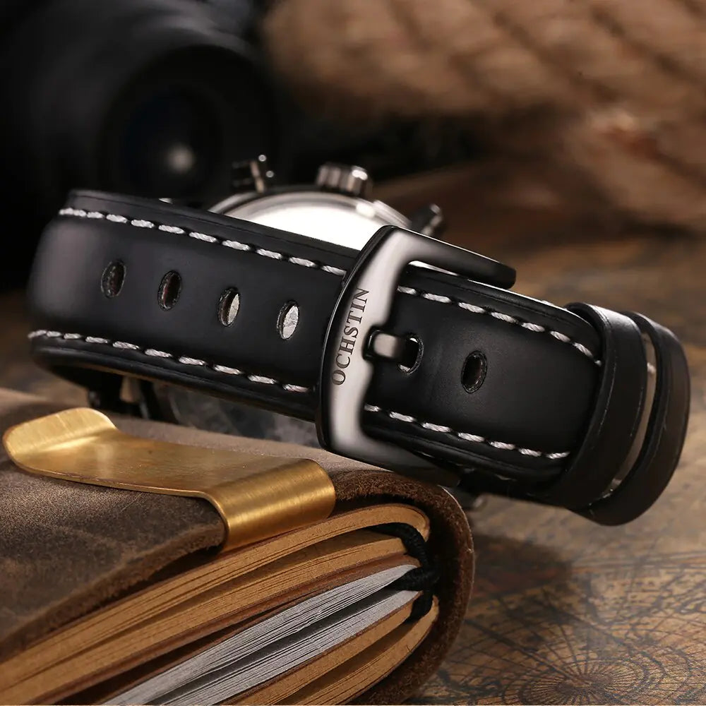 OCHSTIN Men's Quartz Chronograph Watch: Precision Meets Adventure