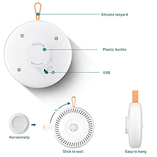 Smart Odor Eliminator for Litter Box – Automatic Deodorizer with Intelligent Sensor &amp; USB Charging