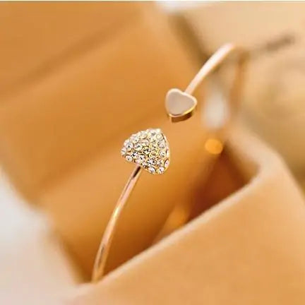 Gold Heart Bracelet