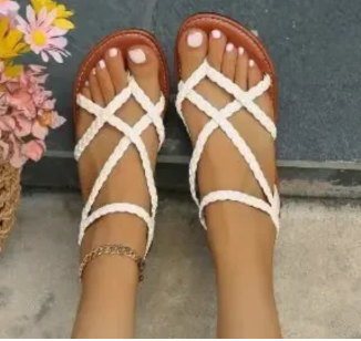 WOLFF Braided Women’s Sandals