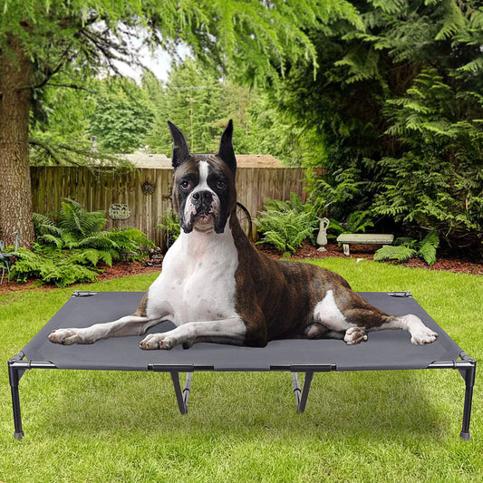 Elevated Outdoor Dog Bed – All-Season Support and Comfort for Big Dogs