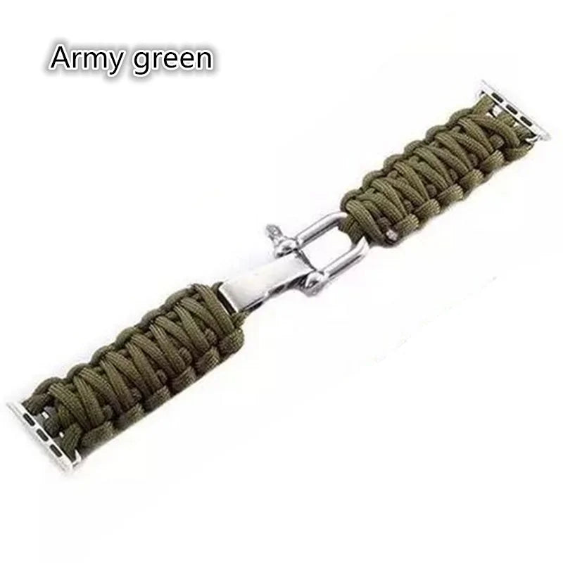 Woven Smart Watch Strap – Rope Paracord