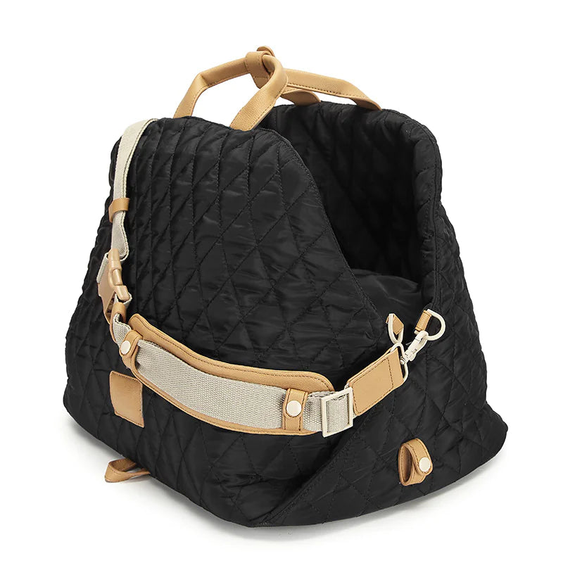 Waterproof Oxford Cloth Pet Carrier – Lightweight Travel Bag for Cats & Dogs (Small & Large Sizes)