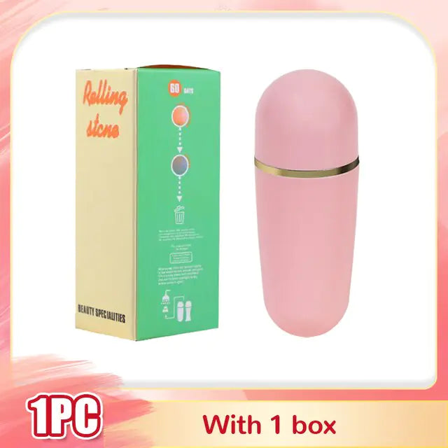 Volcanic Face Oil Absorption Roller – Natural Matte Finish, Anytime, Anywhere