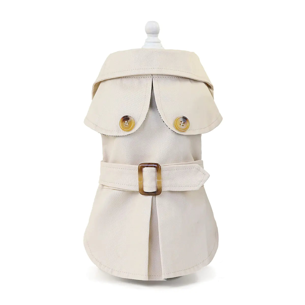 Trendy Polyester Dog Outfit – Stylish Everyday Wear in Khaki, Navy Blue, and Green (S–2XL)