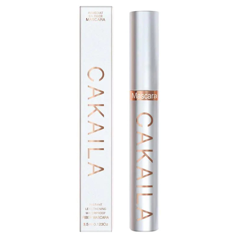 Instant Lengthening Waterproof Fiber Mascara – Smudge-Free Volume with Precision Brush
