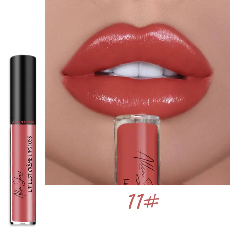 Allen Shaw Cream Lip Glaze – Intense Matte Velvet Color