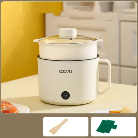 Compact Multi-Functional Electric Cooker – Sleek Design with Non-Stick Pot, Steamer & Keep Warm Function