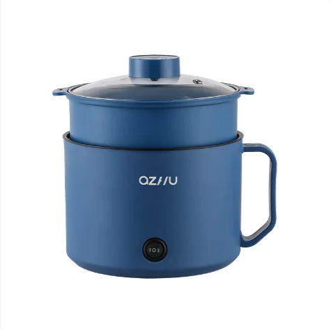 Compact Multi-Functional Electric Cooker – Sleek Design with Non-Stick Pot, Steamer & Keep Warm Function