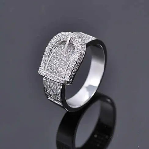 Belt-Inspired Ring – A Unique Statement Piece