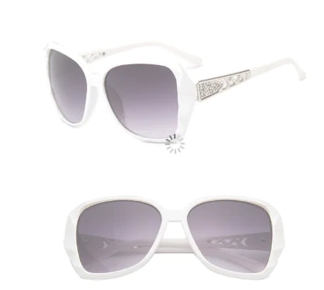 Retro Oversized Women's Sunglasses 5101 – Vintage Chic with UV Protection (Multiple Colors)