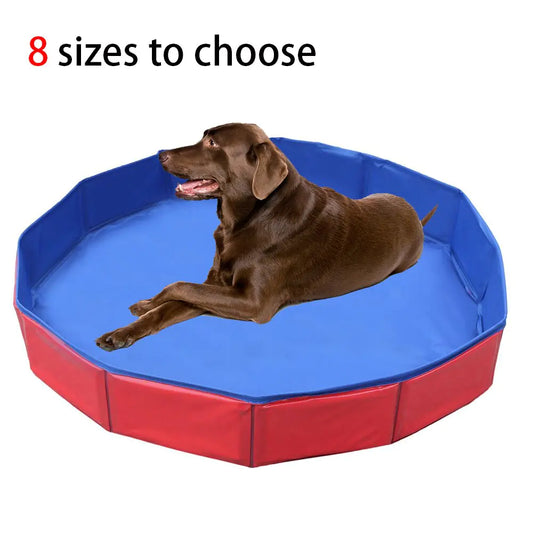 PVC Foldable Dog Pool Pet Bathtub