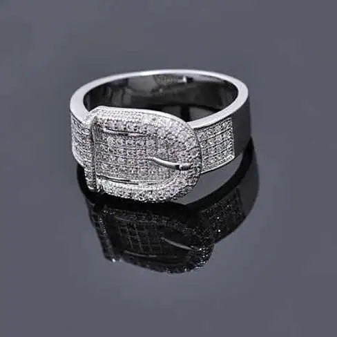 Belt-Inspired Ring – A Unique Statement Piece