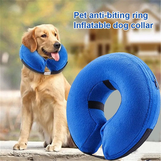 Inflatable Pet Recovery Collar – Comfortable, Cone-Free Healing for Dogs and Cats