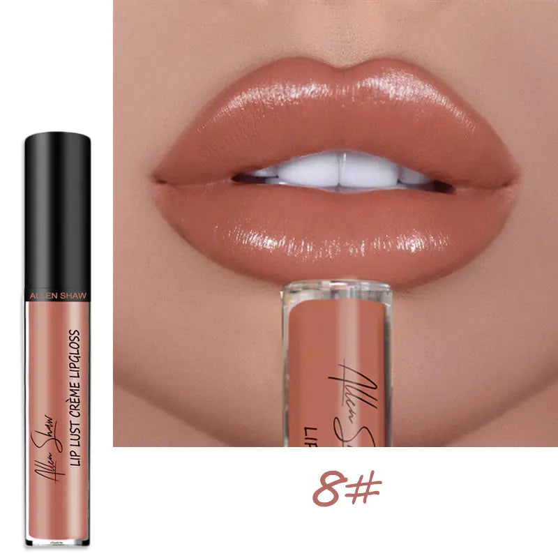 Allen Shaw Cream Lip Glaze – Intense Matte Velvet Color