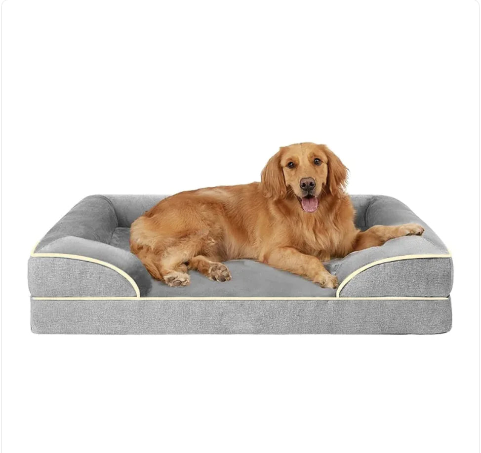 Washable Pet Sofa Bed – Soft, Supportive Couch for Medium & Large Dogs (sizes L–XXXL)