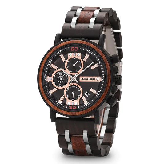 Cool Day Bobo Bird Wooden Watch – Where Nature Meets Innovation