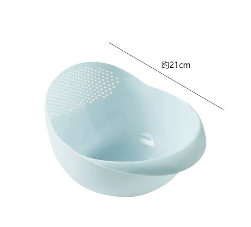 Plastic Fruit and Vegetable Draining Basket – Modern Simplicity Design (Multi-Color Options)