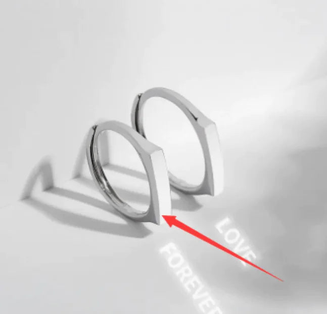 S925 Sterling Silver Hidden Heart Ring: A Unique Expression of Love
