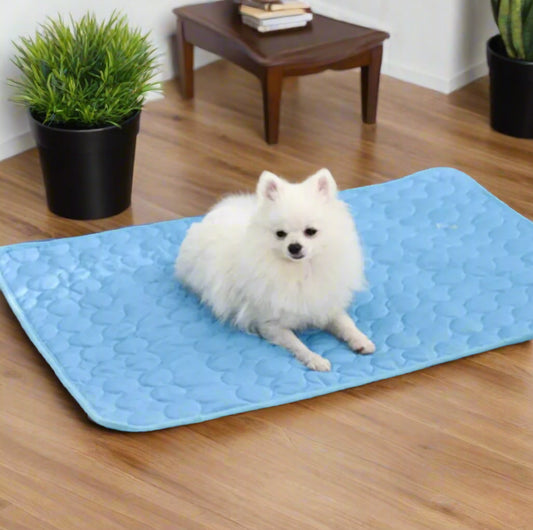Cooling Pet Mat – Ice Silk Summer Bed for Dogs & Cats