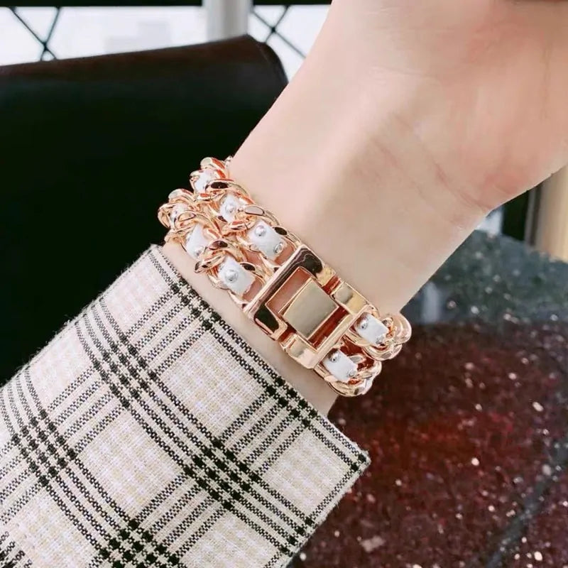 Upgrade Your Apple Watch with Premium Stainless Steel Strap Bands