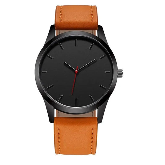 The Timekeeper: Large Dial Military Quartz Watch for Men
