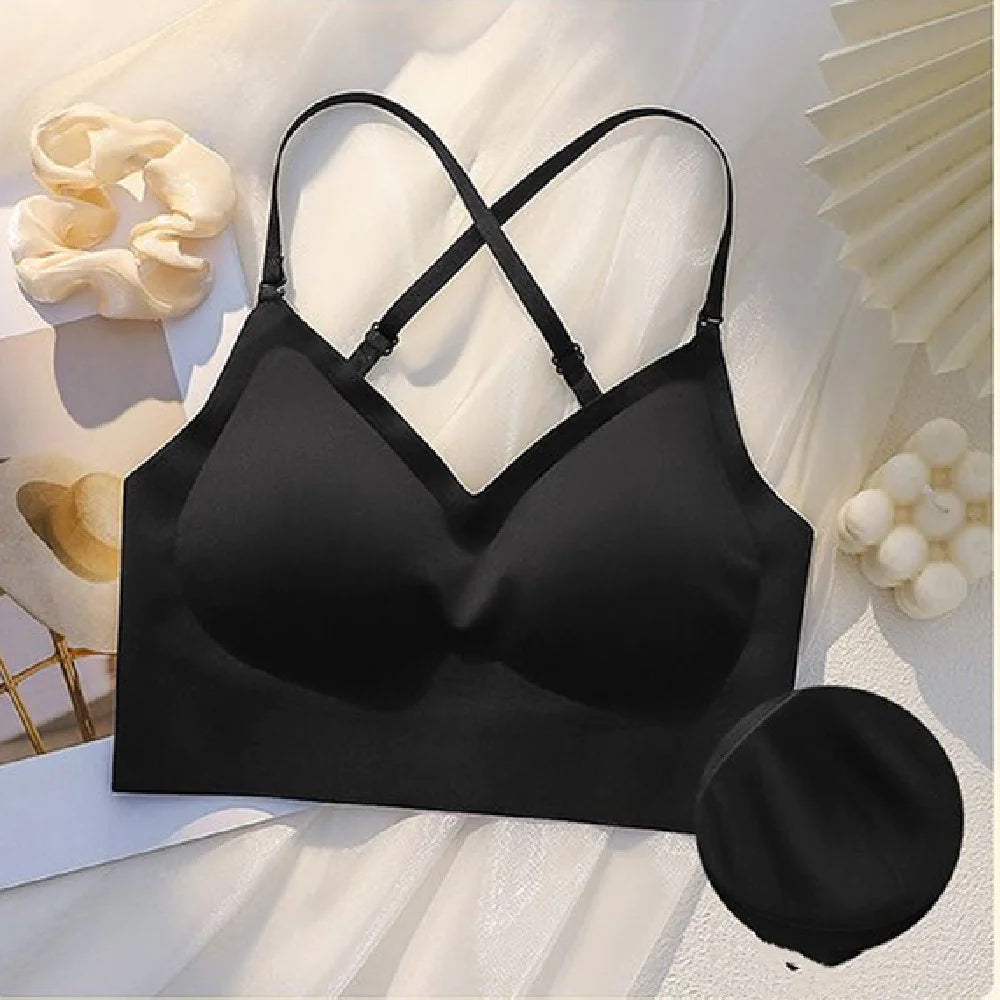 U-Shaped Back Comfort Bra – Wireless Everyday Support with Natural Shaping