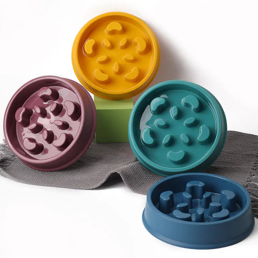 Slow Feeder Dog Bowl – Anti-Gulping for Improved Digestion and Mealtime Control