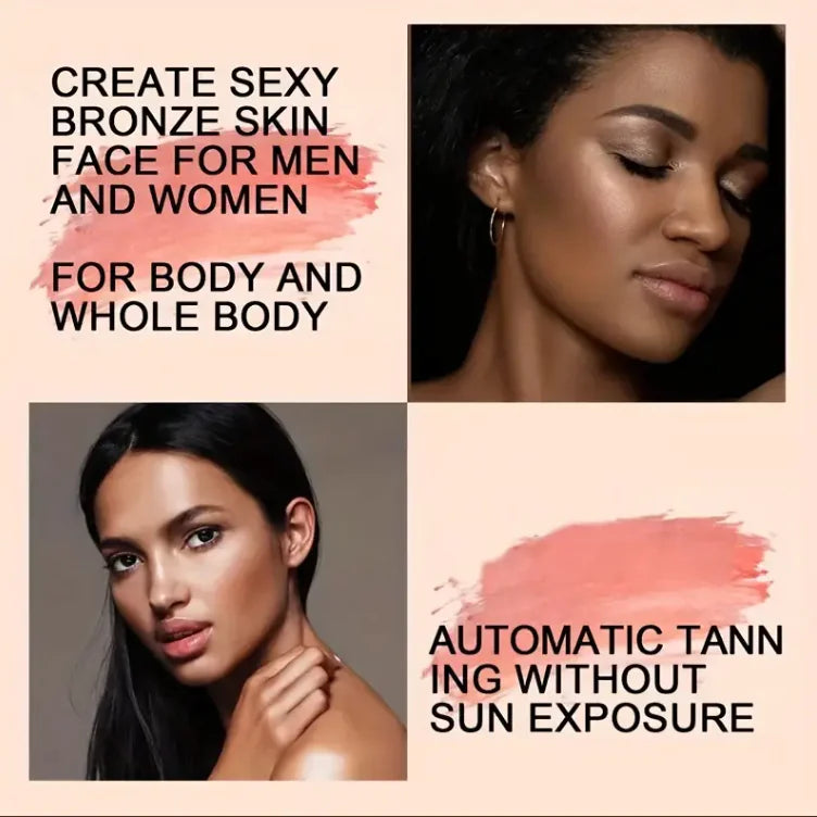 Beauty Glazed Waterproof Cream Foundation – Long-Lasting, High Coverage, Automatic Tanning Effect (9 Shades)