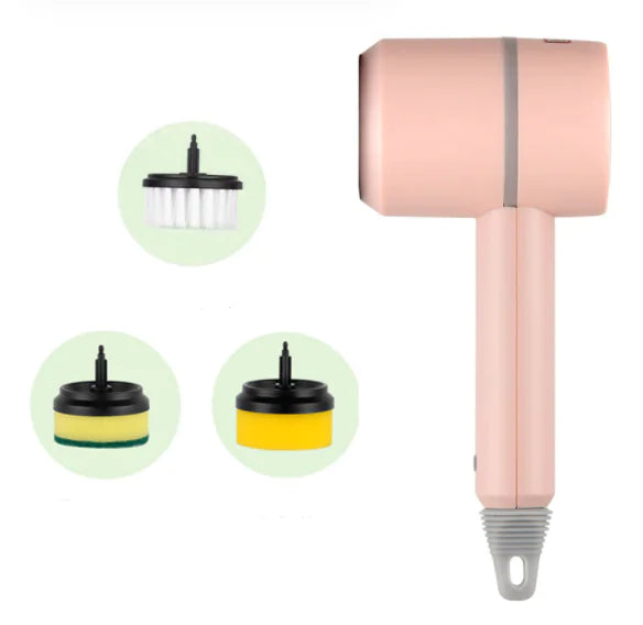 Multifunctional Electric Cleaning Brush – Rechargeable Scrubber with Multiple Brush Heads (Cordless & Powerful)