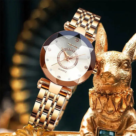 Elevate Your Style with the Luxury Fashion Women's Quartz Watch