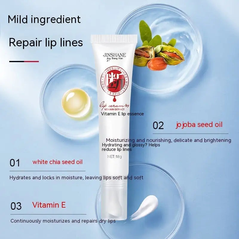 Moisturizing Vitamin E Repair Lip Balm – Instant Hydration with Chia Seed & Jojoba Oil