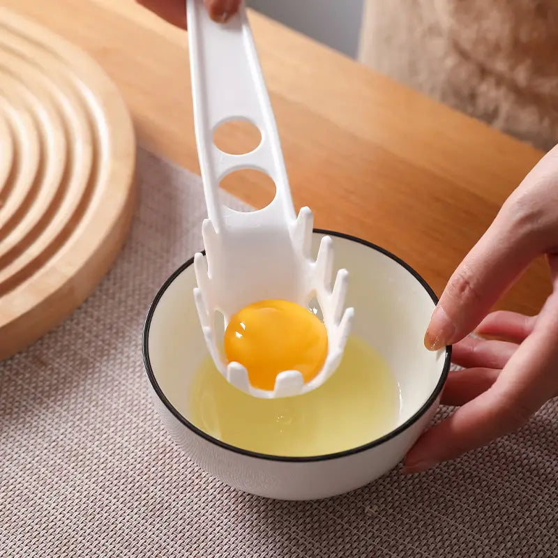 Multifunctional 3-in-1 Kitchen Gadget: Spaghetti/Noodle Spoon, Colander & Egg Separator