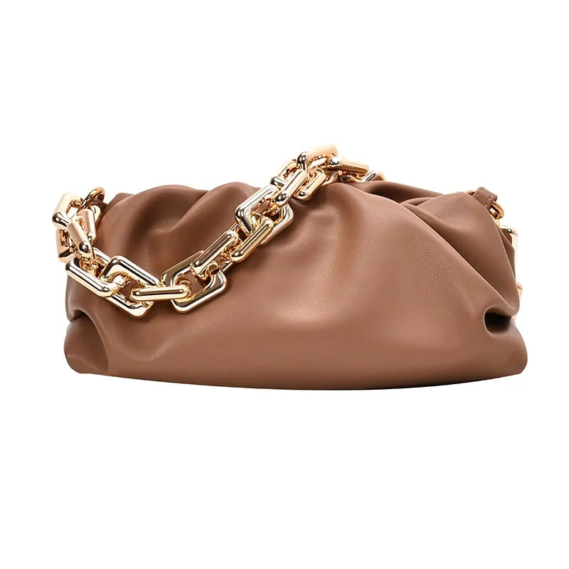 Soft Leather Women's Cloud Bag: The Perfect Fusion of Luxury and Practicality