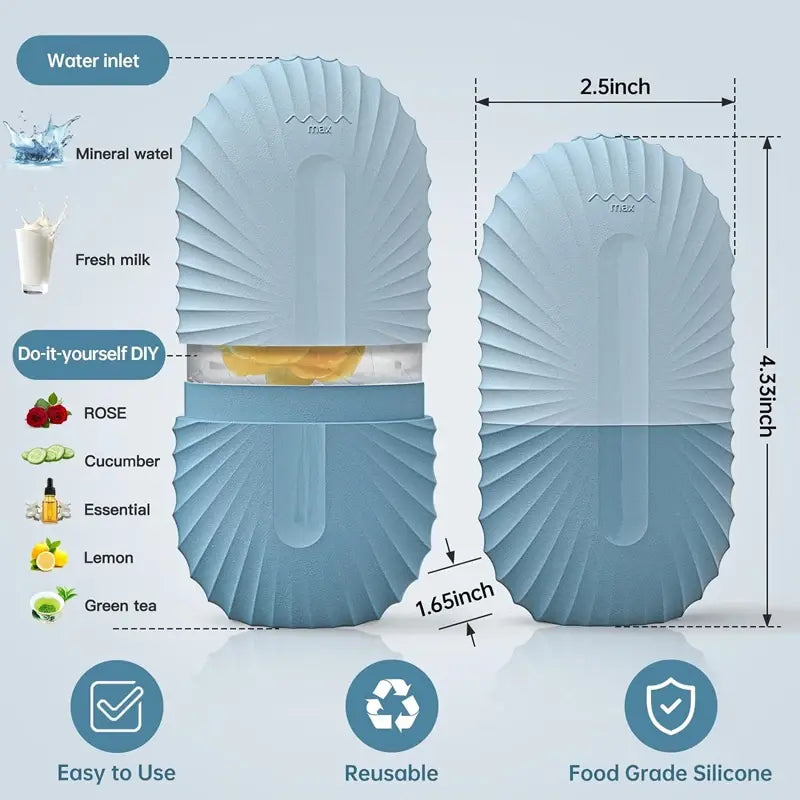 Ice Face Roller – Refresh, Depuff, and Glow Naturally