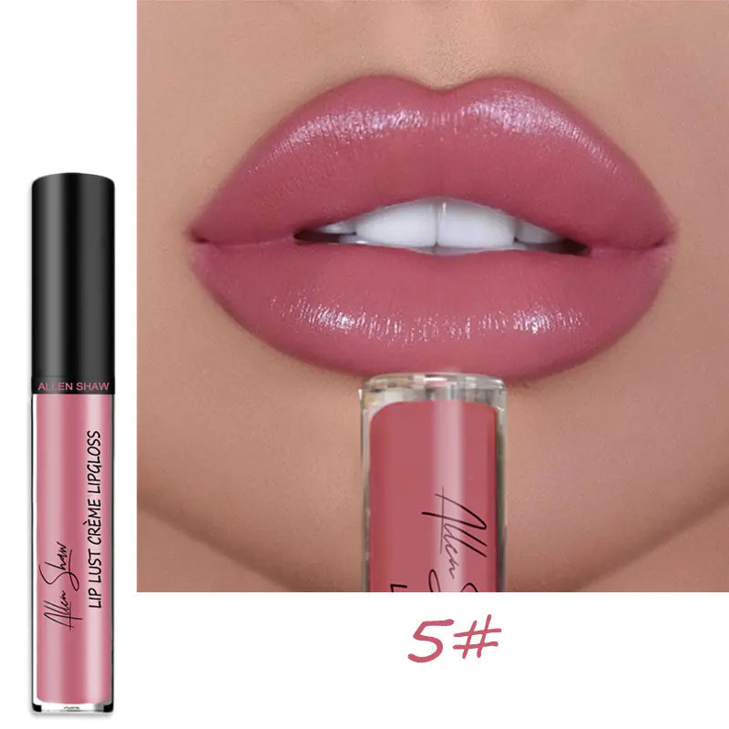 Allen Shaw Cream Lip Glaze – Intense Matte Velvet Color