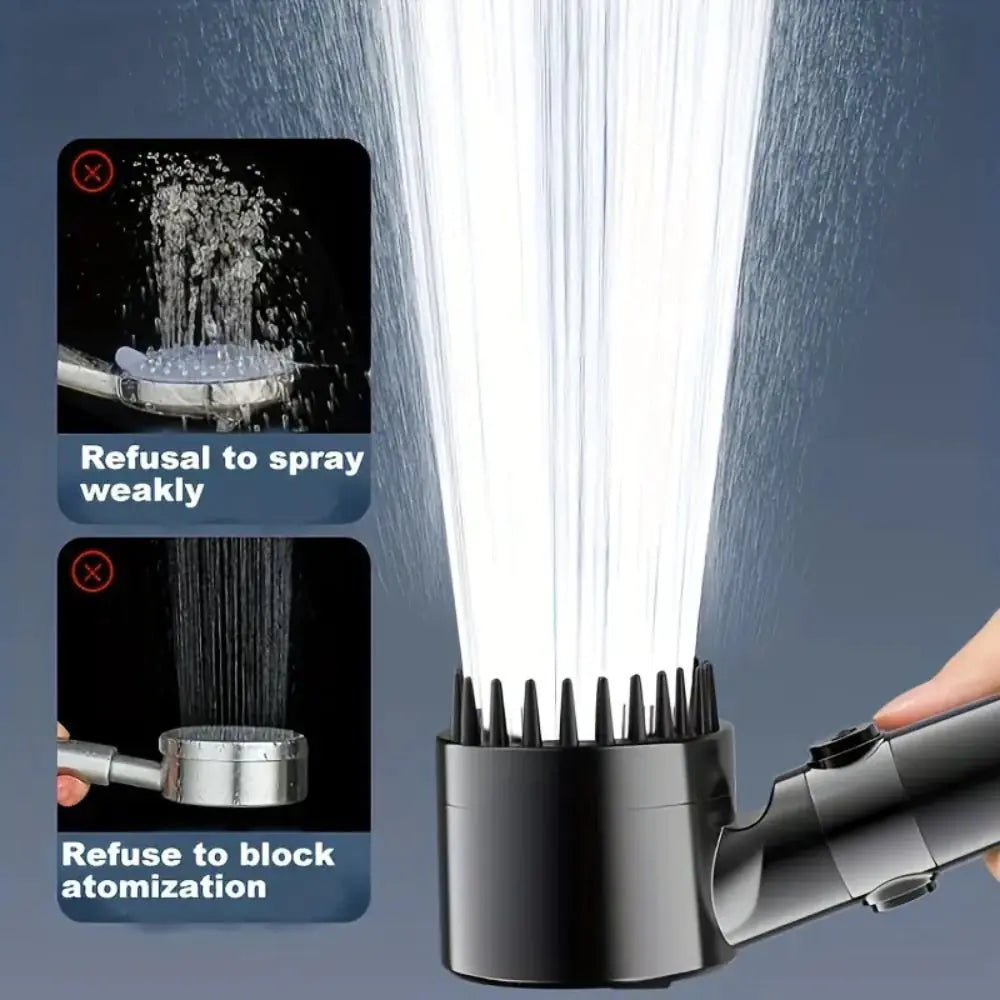 Net30 Massage Power Shower Head – High-Pressure Handheld Spa Experience with Multi-Spray Modes